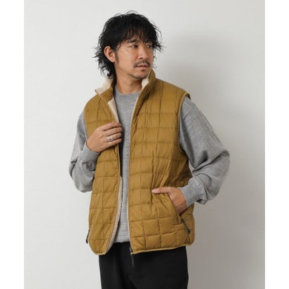 【TAION】MOUNTAIN  R/S DOWN×BOA Hi-NECK VEST （チャコールグレー）｜詳細画像