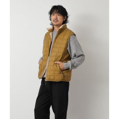 【TAION】MOUNTAIN  R/S DOWN×BOA Hi-NECK VEST （チャコールグレー）｜詳細画像
