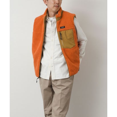 【TAION】MOUNTAIN  R/S DOWN×BOA Hi-NECK VEST （チャコールグレー）｜詳細画像