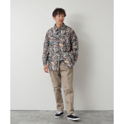 【TAION】W-POCKET DOWN SHIRTS （グリーン系1）｜詳細画像