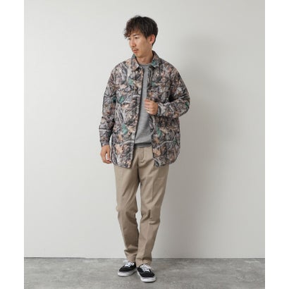 【TAION】W-POCKET DOWN SHIRTS （ダークブラウン）｜詳細画像