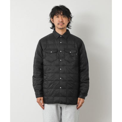 【TAION】W-POCKET DOWN SHIRTS （ブラック）｜詳細画像