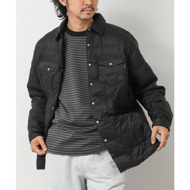 【TAION】W-POCKET DOWN SHIRTS （ブラック）