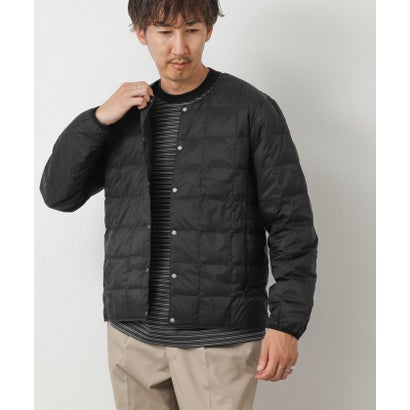 【TAION】CREW NECK BUTTON DOWN JK （ダークネイビー）｜詳細画像