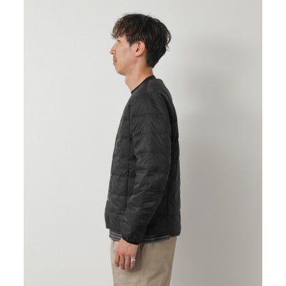 【TAION】CREW NECK BUTTON DOWN JK （ダークネイビー）｜詳細画像