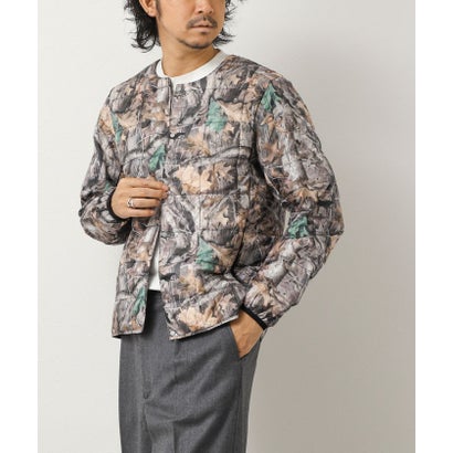 【TAION】CREW NECK BUTTON DOWN JK （グリーン系1）｜詳細画像