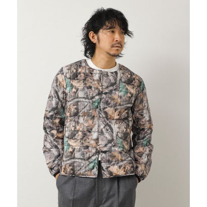 【TAION】CREW NECK BUTTON DOWN JK （グリーン系1）｜詳細画像