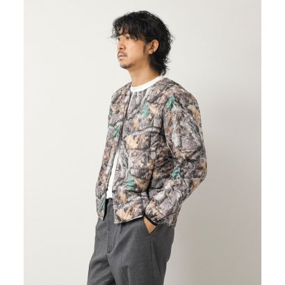 【TAION】CREW NECK BUTTON DOWN JK （グリーン系1）｜詳細画像