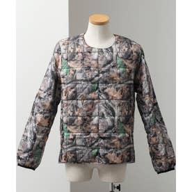 【TAION】CREW NECK BUTTON DOWN JK （グリーン系1）