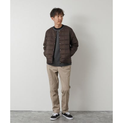 【TAION】CREW NECK BUTTON DOWN JK （ブラック）｜詳細画像