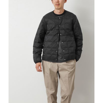 【TAION】CREW NECK BUTTON DOWN JK （ブラック）｜詳細画像