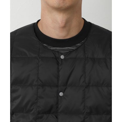 【TAION】CREW NECK BUTTON DOWN JK （ブラック）｜詳細画像