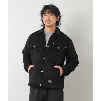 【TAION】WORK TRUCKER CORDUROY DOWN JKT （ブラック）｜詳細画像