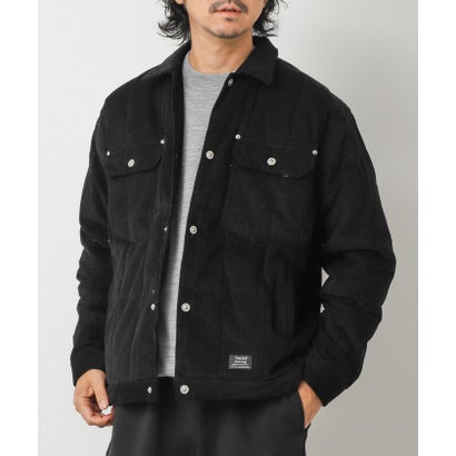 【TAION】WORK TRUCKER CORDUROY DOWN JKT （ブラック）｜詳細画像