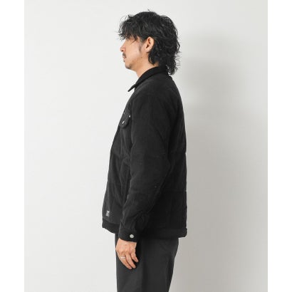 【TAION】WORK TRUCKER CORDUROY DOWN JKT （ブラック）｜詳細画像