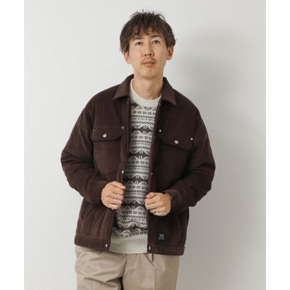 【TAION】WORK TRUCKER CORDUROY DOWN JKT （ブラック）｜詳細画像