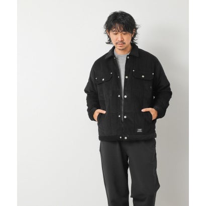 【TAION】WORK TRUCKER CORDUROY DOWN JKT （ダークブラウン）｜詳細画像