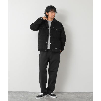 【TAION】WORK TRUCKER CORDUROY DOWN JKT （ダークブラウン）｜詳細画像