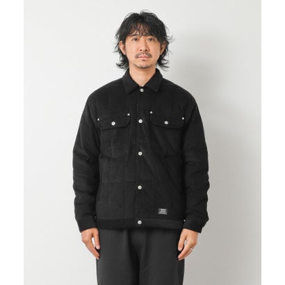 【TAION】WORK TRUCKER CORDUROY DOWN JKT （ダークブラウン）｜詳細画像
