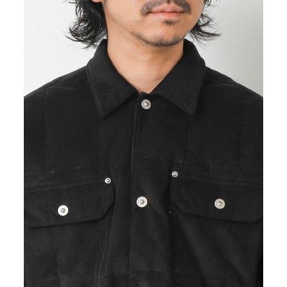 【TAION】WORK TRUCKER CORDUROY DOWN JKT （ダークブラウン）｜詳細画像
