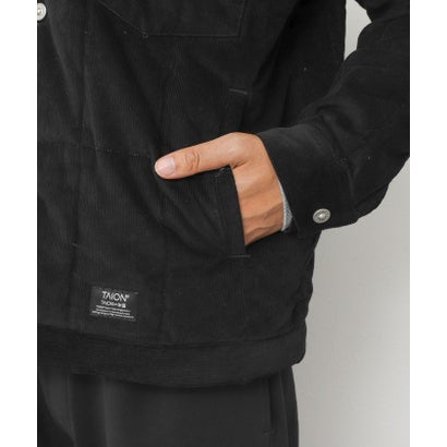 【TAION】WORK TRUCKER CORDUROY DOWN JKT （ダークブラウン）｜詳細画像
