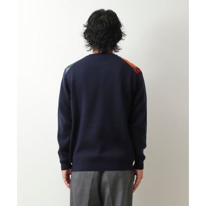 ノーリーズ グッドマン NOLLEY'S goodman アンチピリングウォッシャブルWJQアーガイル （ブラック・グレー系1）｜詳細画像
