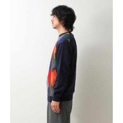 ノーリーズ グッドマン NOLLEY'S goodman アンチピリングウォッシャブルWJQアーガイル （ネイビー系1）｜詳細画像