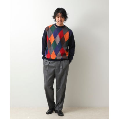 ノーリーズ グッドマン NOLLEY'S goodman アンチピリングウォッシャブルWJQアーガイル （ネイビー系1）｜詳細画像
