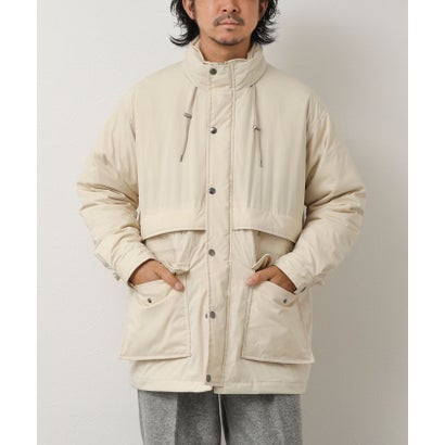 ノーリーズ グッドマン NOLLEY'S goodman パデッドマウンテンパーカー （ベージュ）｜詳細画像