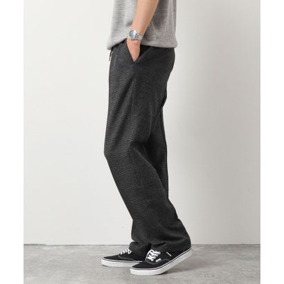 ウォッシャブルウールイージーパンツ （ブラック・グレー系1）｜詳細画像