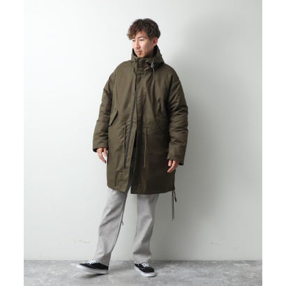 【TAION】MILITARY HOODED COAT SET （ブラック）｜詳細画像