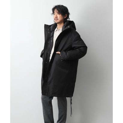 【TAION】MILITARY HOODED COAT SET （ブラック）｜詳細画像