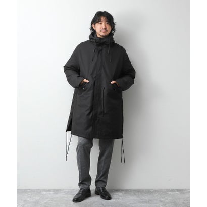 【TAION】MILITARY HOODED COAT SET （ブラック）｜詳細画像