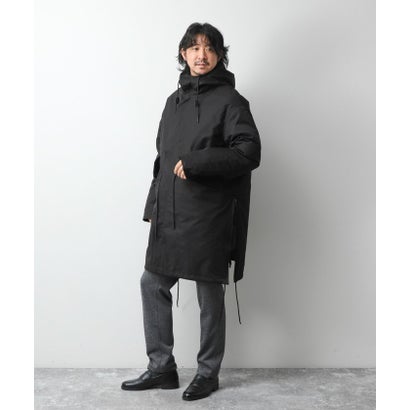 【TAION】MILITARY HOODED COAT SET （ブラック）｜詳細画像