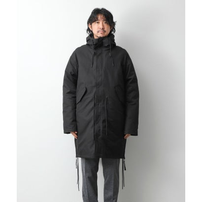 【TAION】MILITARY HOODED COAT SET （ブラック）｜詳細画像