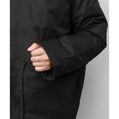 【TAION】MILITARY HOODED COAT SET （ブラック）｜詳細画像