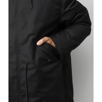 【TAION】MILITARY HOODED COAT SET （ブラック）｜詳細画像