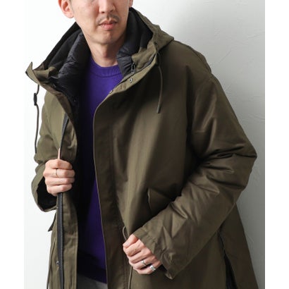 【TAION】MILITARY HOODED COAT SET （ブラック）｜詳細画像