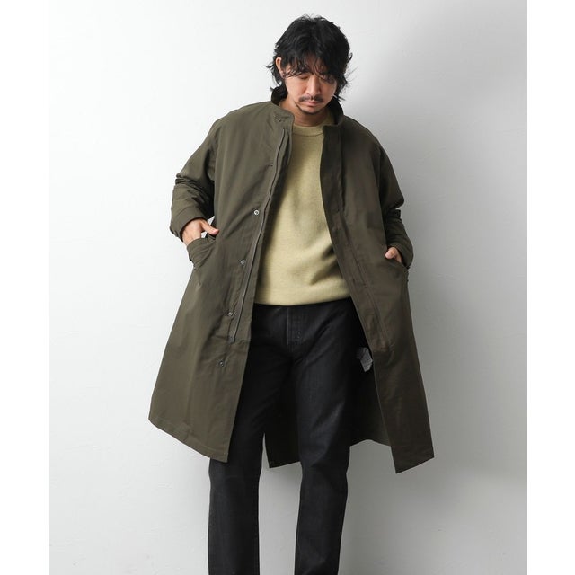 【TAION】MILITARY LONG MODS COAT SET （オリーブ）