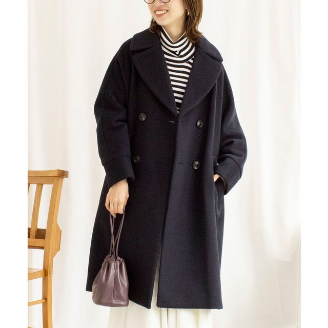 【WEB限定】＜TICCA＞テントコート （ネイビー）