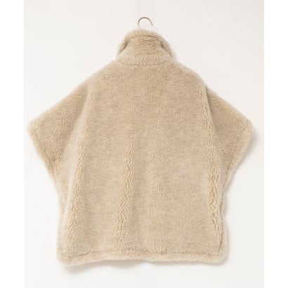 ノーリーズソフィー NOLLEY'S sophi ＜TICCA＞WOOLファーポンチョ （ベージュ）｜詳細画像