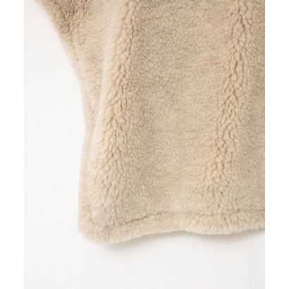 ノーリーズソフィー NOLLEY'S sophi ＜TICCA＞WOOLファーポンチョ （ベージュ）｜詳細画像