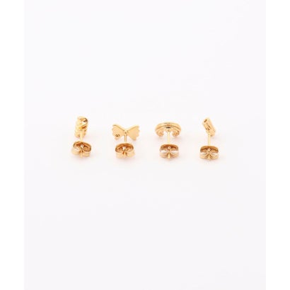 ノーリーズ NOLLEY'S GIRLS CREW Al Dente Stud Set-P （ゴールド）｜詳細画像