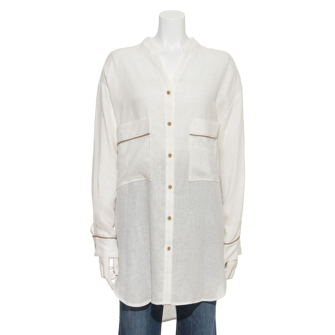 2025ss✳️新品✳️NOLLEY'Sオーバーサイズシャツ 【リネン】【定価2万】 ノーリーズ NOLLEY'S 【SALT+】フレンチリネンオーバーサイズシャツ