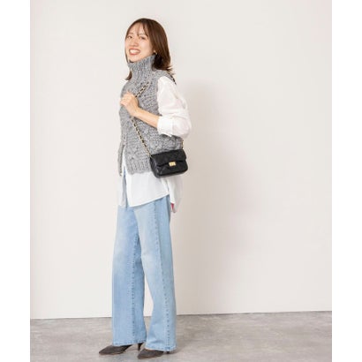 ノーリーズ NOLLEY'S ＜TORRAZZO DONNA＞Chunky Cable Knit Vest （ベージュ）｜詳細画像