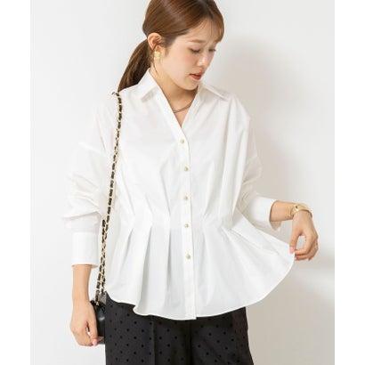 ノーリーズ NOLLEY'S 【WEB＆一部店舗限定カラー】【GOODS BUYER 石田別注カラー】ストレッチタフタスキッパータックシャツ （ホワイト系6）｜詳細画像