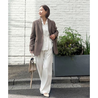 ノーリーズ NOLLEY'S 【WEB＆一部店舗限定カラー】【GOODS BUYER 石田別注カラー】ストレッチタフタスキッパータックシャツ （ホワイト系6）｜詳細画像