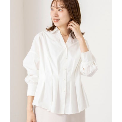 ノーリーズ NOLLEY'S 【WEB＆一部店舗限定カラー】【GOODS BUYER 石田別注カラー】ストレッチタフタスキッパータックシャツ （ホワイト系6）｜詳細画像