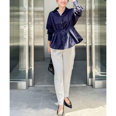 ノーリーズ NOLLEY'S 【WEB＆一部店舗限定カラー】【GOODS BUYER 石田別注カラー】ストレッチタフタスキッパータックシャツ （ホワイト系6）｜詳細画像