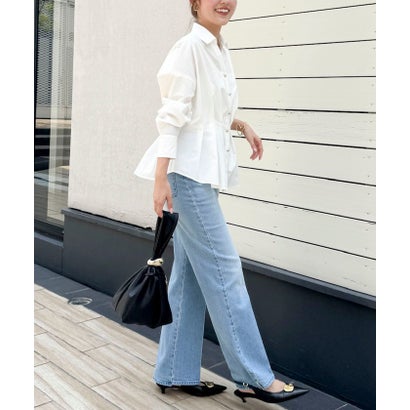 ノーリーズ NOLLEY'S 【WEB＆一部店舗限定カラー】【GOODS BUYER 石田別注カラー】ストレッチタフタスキッパータックシャツ （ホワイト系6）｜詳細画像